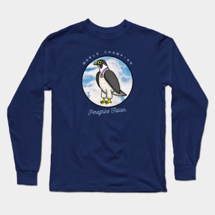 World Champion Peregrine Falcon Long Sleeve T-Shirt